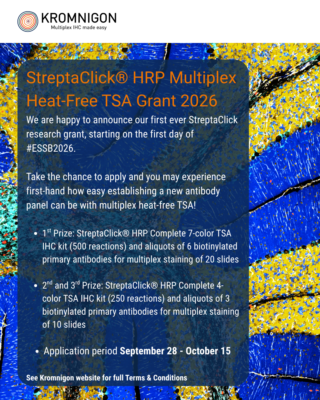 StreptaClick HRP heat-free TSA grant program 2026
